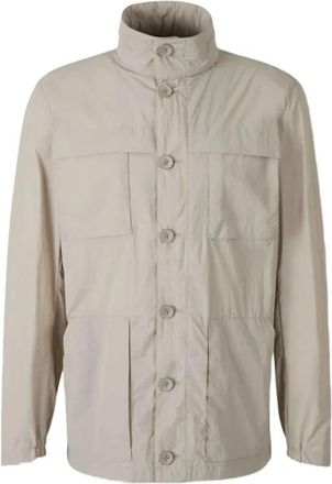 Herno Natural Polyamide Shirt - Heren - Zomerjassen - Beige - XL - Jassen