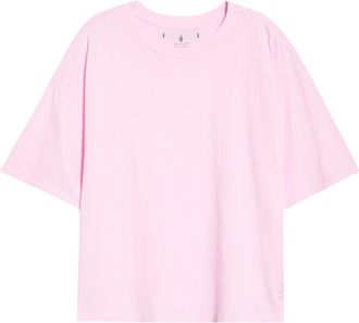 Free People FP Movement Tackle Cotton T-Shirt in Ultra Violet at Nordstrom, Size Large Regular