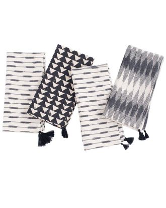 Amity Home Set Of 4 Lana Dinner Napkins