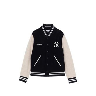 Sporty & Rich Logo Striped Jacket