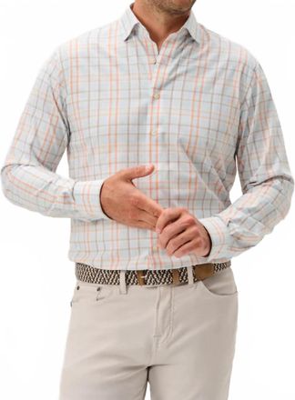 Johnnie-O Everyday Performance Button Down Shirt In Breeze