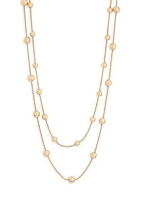 Leith Ball Station Layered Necklace in Gold at Nordstrom Rack