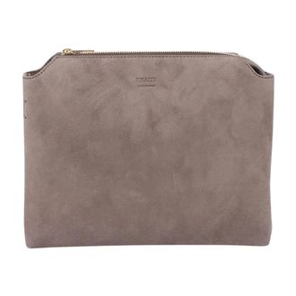 Khaite Clutches, female, Gray, Size: ONE SIZE Lina Medium Crossbody