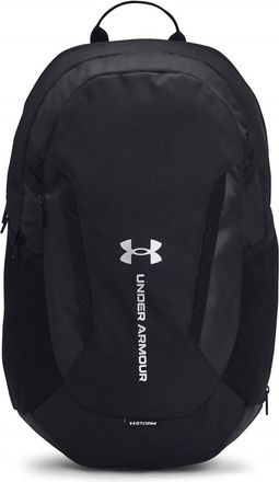 Under Armour Mens Hustle 6.0 Team Backpack In Black