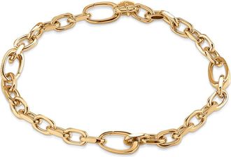 Monica Vinader Alta Capture Mini Link Bracelet in Yellow Gold at Nordstrom Rack, Size Medium