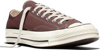 Converse Chuck Taylor All Star 70 Low Top Sneaker in Twilight Blush/Egret/Black at Nordstrom, Size 10.5