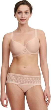Chantelle Ace Spacer T-Shirt Bra Womens Nude Blush Stretch Underwear DDR2351