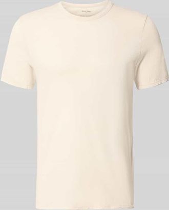 American Vintage American Vintage Regular Fit T-Shirt mit Rundhalsausschnitt Modell Devon in Ecru, Gr&ouml;&szlig;e XL
