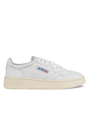 Autry 01 Medaille trainers Wit