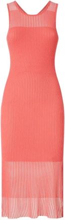Pinko Terminio Dress - Dames - Casual kleedjes - Rood - M - Polyester - Kleedjes