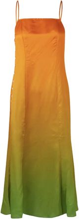 Samsøe & Samsøe Abito con effetto sfumato - Arancione