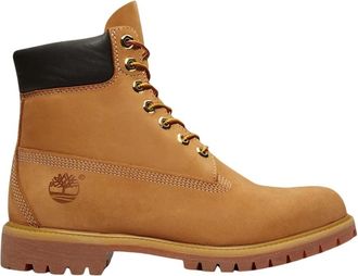 Timberland Enkellaarsjes - Dames - Veterlaarzen - Geel - 39 EU - Leer - Schoenen