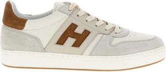 Hogan Low Sneakers H668 - Heren - Sneakers - Veelkleurig - 41 EU - Katoen - Schoenen