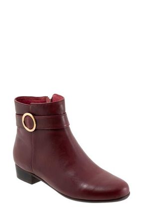 Trotters Melody Bootie in Dark Red at Nordstrom, Size 5.5