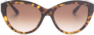 Jimmy Choo Eyewear JC5007 cat-eye sunglasses - women - Acetate - 55 - Brown