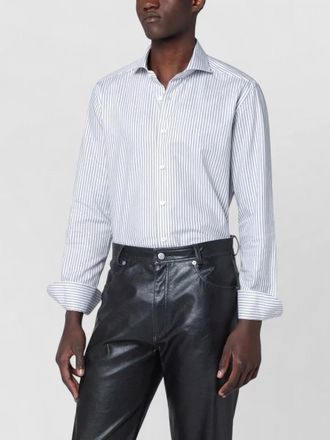 Xacus striped tailor-fit shirt