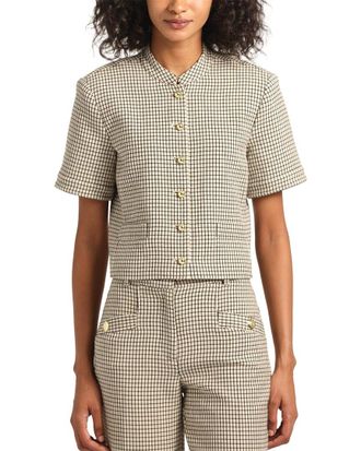 Derek Lam Grace Short Sleeve Jacket