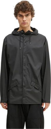 Rains Uomo, Giacche, Nero, XL, new