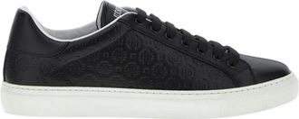 Roberto Cavalli Sneakers basse con logo in rilievo - - Shoes - Uomo - Nero - 42 EU
