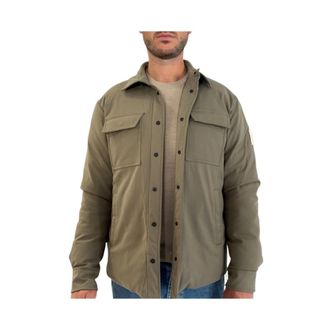Afterlabel Jassen - Heren - Zomerjassen - Groen - XL - Leer - Jassen
