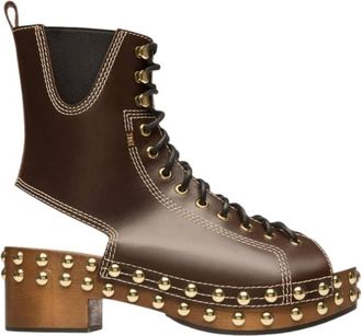 Bally Elena Studded Leather Sandals, Brand Size 39 ( US Size 8.5 )