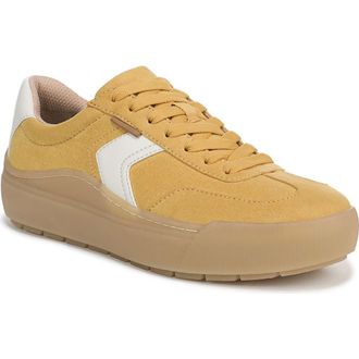 Dr. Scholls Time Off Win Low Top Sneaker in Yellow at Nordstrom Rack, Size 6.5