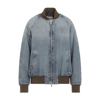 Miu Miu Mujer, Chaquetas, Azul, Talla: M