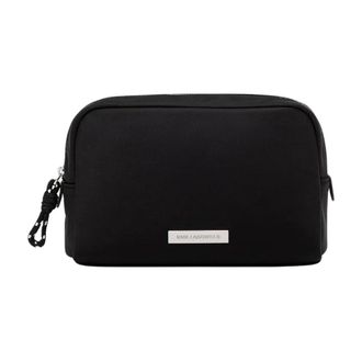 Karl Lagerfeld Ikon Toilettas - Dames - Tassen - Zwart - Maat: ONE Size Polyamide