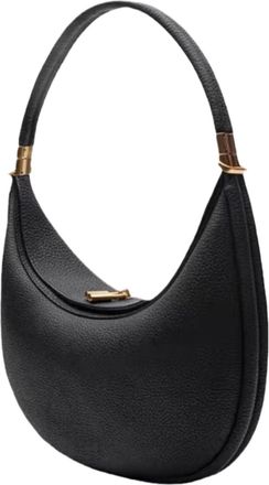 Generic Crescent Shoulder Bag - Leather Tote, Trendy Half Moon Handbag, 9.06x2.36x8.27 Inches Purse Design System | Women Work Commute, Dating Night Outing, F