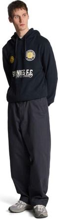 Lyle & Scott Sunnies FC Graphic Pullover Hoodie in Dark Navy at Nordstrom, Size Xx-Large