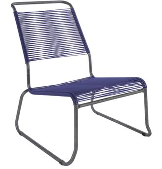 Schubiger M&ouml;bel Spaghetti-Kufen-Lounger-Hochlehner S&auml;ntis