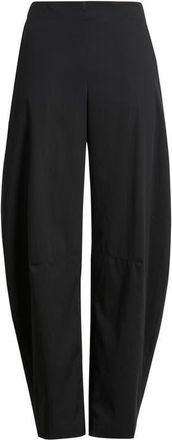 Anne Klein Barrel Leg Pants in Anne Black at Nordstrom, Size X-Large