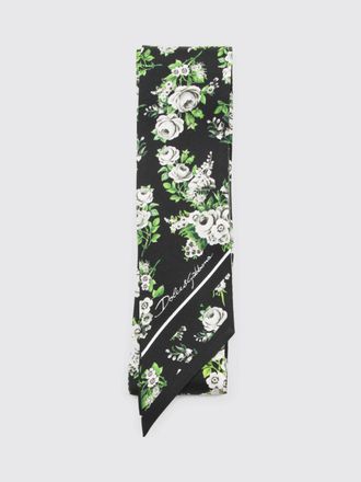 Dolce & Gabbana Foulard in seta con stampa floreale