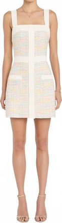 Amanda Uprichard Archie Dress In Angelica Tweed