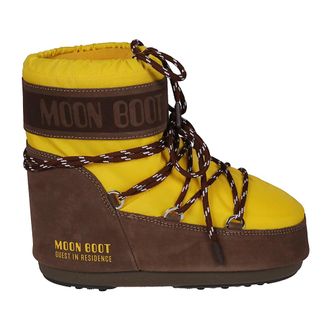 Moon Boot Schoenen, Dames, Veelkleurig, 39 EU, Nylon, Icon Low Nylon Enkellaarsjes