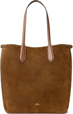 Polo Ralph Lauren Borsa tote Bellport North-South - Marrone