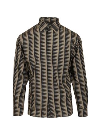 Emporio Armani Mens Printed Shirt