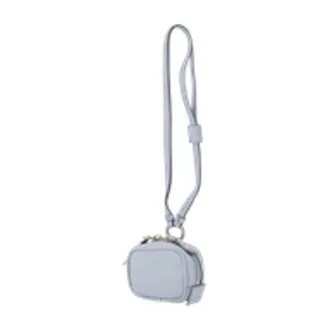 Acne Studios Unisex Camero Clip V Charm Leather Blue Calfskin Accessories Charms