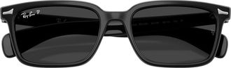 Ray-Ban Brunel Zonnebril - unisex - Accessoires - Zwart - Maat: 53 MM