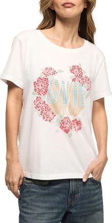 Lucky Brand Guns N Rose Embellished T-Shirt in Bright White at Nordstrom, Size X-Large