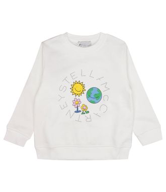 Stella McCartney Stella Mccartney Kindersweater Ivoor