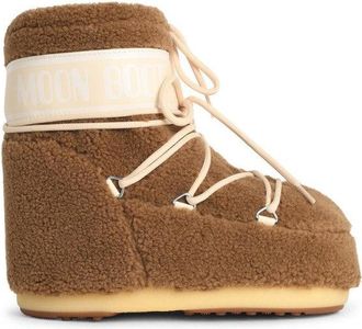 Moon Boot Camel Faux Fur Boot