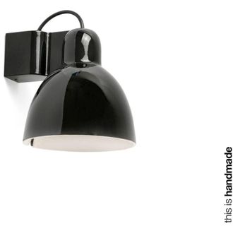 Faro Barcelona Faro Venice L&aacute;mpara De Pared De C&uacute;pula Negra