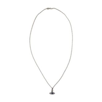 Vivienne Westwood Collana con Ciondolo Piccolo Globo - - Accessories - Donna - Grigio - ONE SIZE