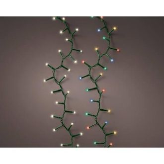 Lumineo Lumineo - Kaemingk 1000 Luces Navide&ntilde;as Led De Color Blanco C&aacute;lido Y Multicolor, Efecto Centelleante