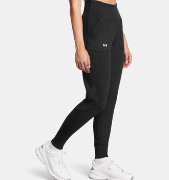 Under Armour Trainingshose UNDER ARMOUR MOTION JOGGER, Damen, Gr. XL, N-Gr, schwarz,, wei&szlig;, Obermaterial: 80% Polyester, 20% Elasthan, Hosen Trainingshose, f&uuml;r vie