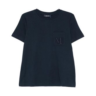 Max Mara Mujer, Camisetas, Azul, Talla: S