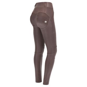 Freddy Pantaloni push up WR.UP vita alta in similpelle semi lucida