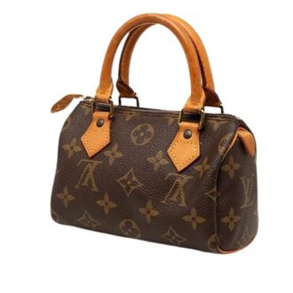 Louis Vuitton Pre-owned Mini Bags, female, Brown, Size: ONE SIZE Pre-owned Nano Speedy
