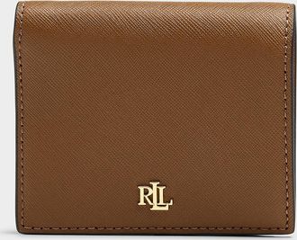 Lauren Ralph Lauren Womens Textured leather bi-fold miniwallet